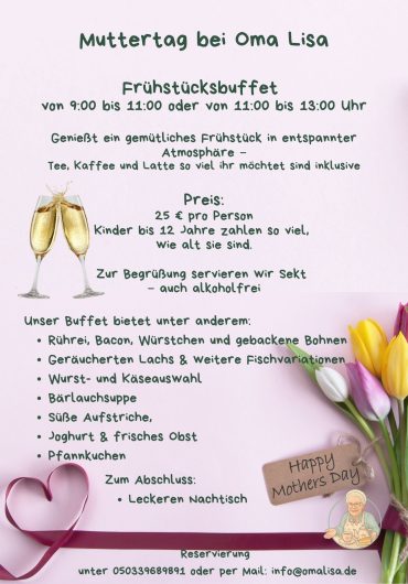 Muttertag bei Oma Lisa